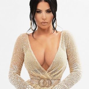 Double ring buckle clear belt